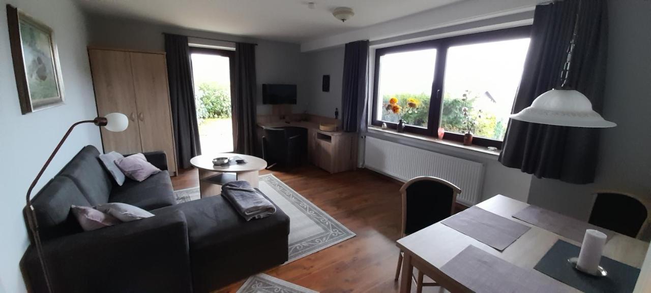 Ferienwohnung Wiesenblick Mit Terrasse Im Landhaus Fischer Sankt Andreasberg Eksteriør billede