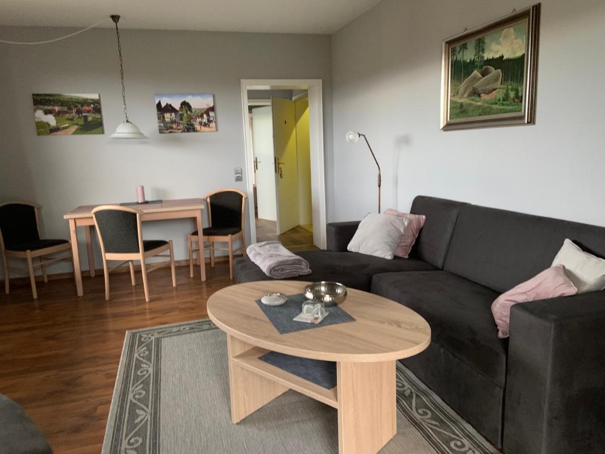 Ferienwohnung Wiesenblick Mit Terrasse Im Landhaus Fischer Sankt Andreasberg Eksteriør billede