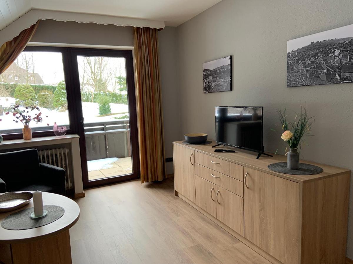 Ferienwohnung Wiesenblick Mit Terrasse Im Landhaus Fischer Sankt Andreasberg Eksteriør billede